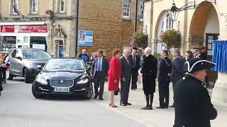 The Duke of Gloucester visits Melksham to Commemorate the 800th Anniversary of their Royal Charter.