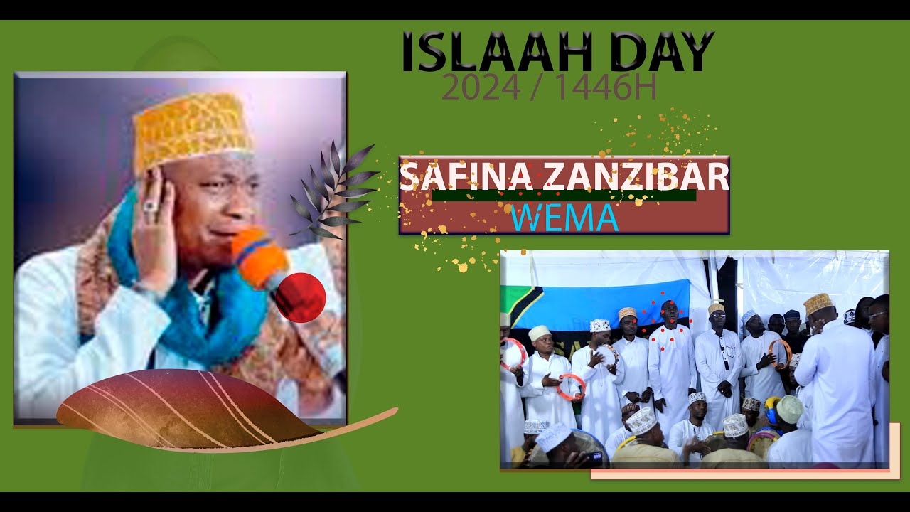 #live ..SAFINA ZANZIBAR..QASWIDA WEMA QASWIDA TAMU WALOISOMA SIKU YA ZIARA KUU .ISLAAH DAY 2024