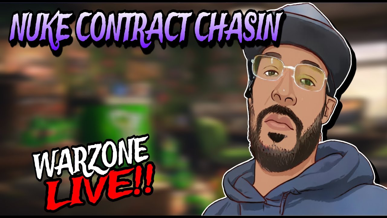 LIVE WARZONE ~ NUKE CONTRACT CHASING - YouTube