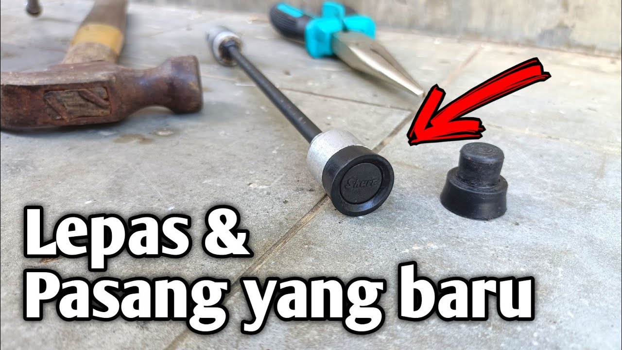 Cara mengganti klep pompa sharp