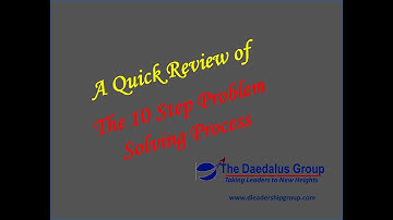 The 10 Step Problem Solving Process