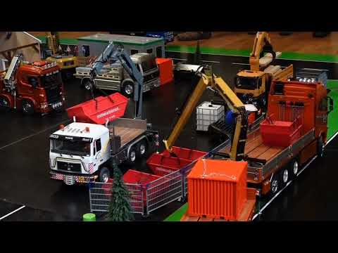 Autominiaturenbeurs en Modelbouwshow Leek 2022 @ RC NNMG AMAZING RC TRUCKS RC SCHOVEL RC CRANE