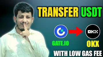 How to send USDT from Gateio to OKX exchange || Gateio say OKX mai USDT kaise send kare