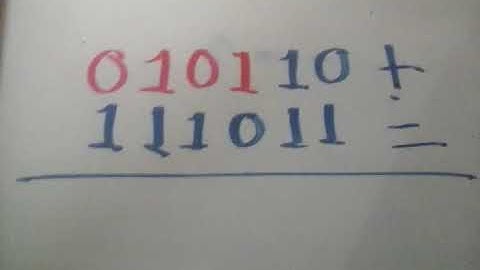 resta de binarios por complemento aplicando complemento a 2