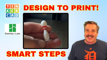Smart Steps for Multi Color Bambu Labs Tinkercad Creations