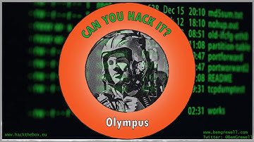 Olympus - Can You Hack It - Hackthebox.eu
