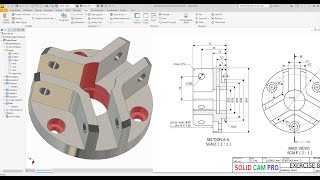 Autodesk inventor 20205  Create Simple 3D Solid Body Exercise NO 84