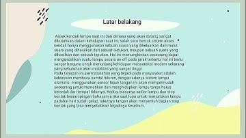 LAMPU OTOMATIS MENGGUNAKAN SENSOR SUARA