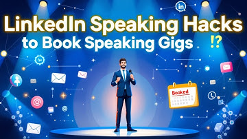 LinkedIn Hacks to Book More Speaking Gigs 🎤