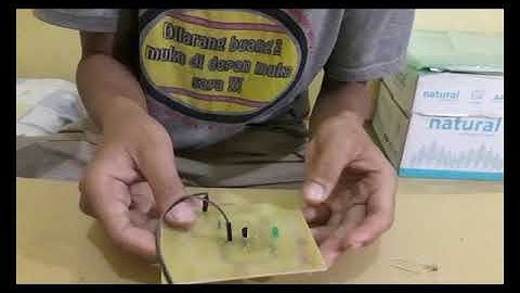 Cara membuat saklar lampu otomatis menggunakan sensor LDR