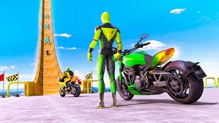 Superhero Bike Stunt GT Racing-Mega Ramp Games// Level 7 screenshot 4