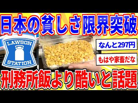 ローソンの300円弁当、貧相すぎて泣けてくる…【2ch面白いスレゆっくり解説】