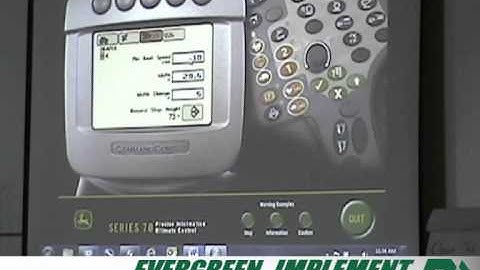 70 Series STS Combine Command Center by Evergreen Implement