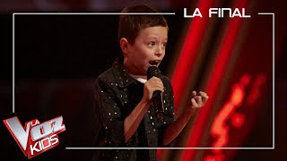 Jesús del Río canta 'The final countdown' | Final | La Voz Kids Antena 3 2021