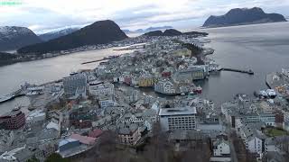 Norwegen 2024 Teil/part 3, Ålesund Aksla Aussicht/ View