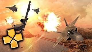 Ace Combat Joint Assault PPSSPP Gameplay Full HD / 60FPS