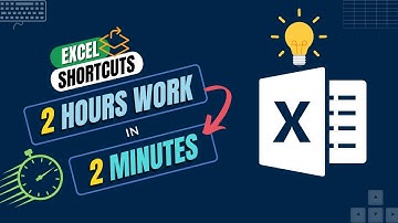 Save HOURS of Work with These 20 Excel Shortcuts 🚀