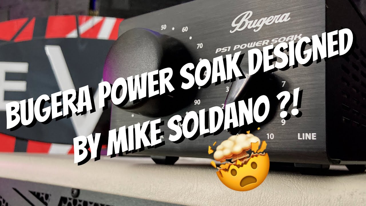 Bugera PS1 Power Soak Attenuator Soldano Design Review - YouTube