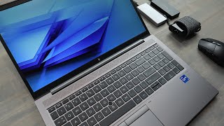 ZBook Firefly G8 Review!  3.8lb Metal Mobile Workstation!