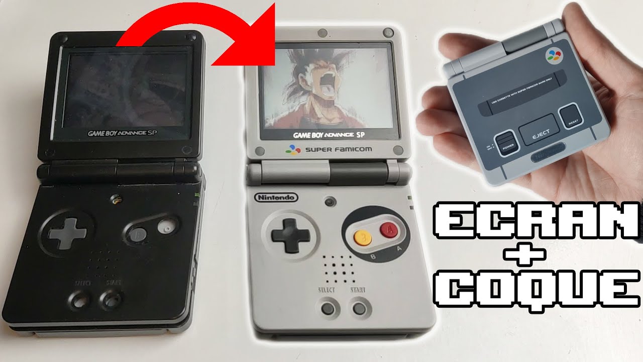 Rénovation d'une Gameboy Advance SP ! 