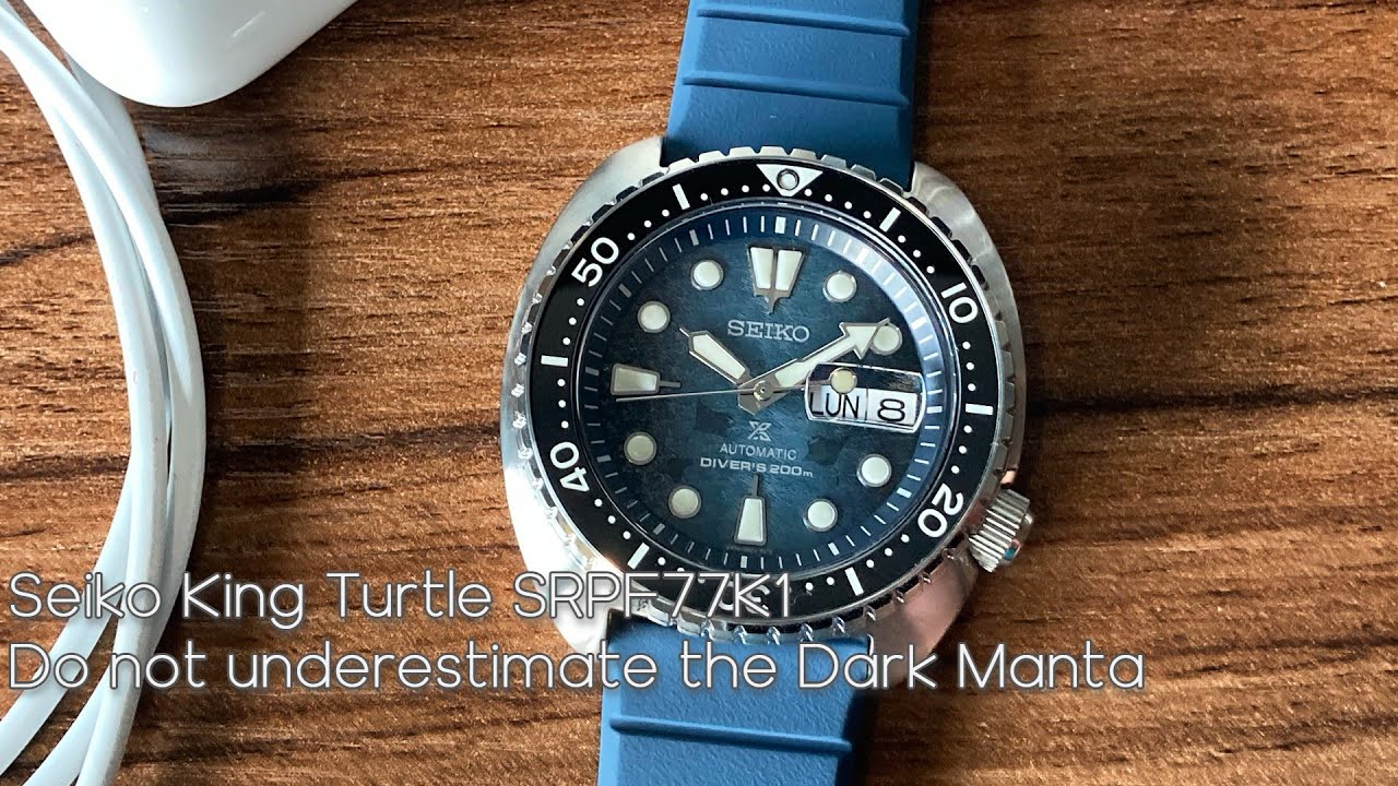Seiko Save The Ocean King Turtle SRPF77K1