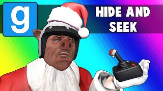 Gmod Hide and Seek Funny Moments - Sleigh Rides and Arcade Games! (Garry's Mod)