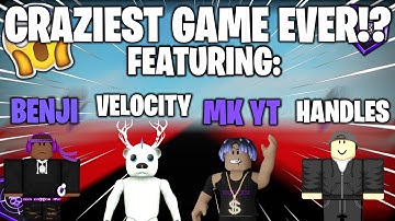 THE CRAZIEST 4V4 GAME EVER!? | FT. ITS MK YT + HISHANDLES + VELOCITYJ + BENJIYOUSE