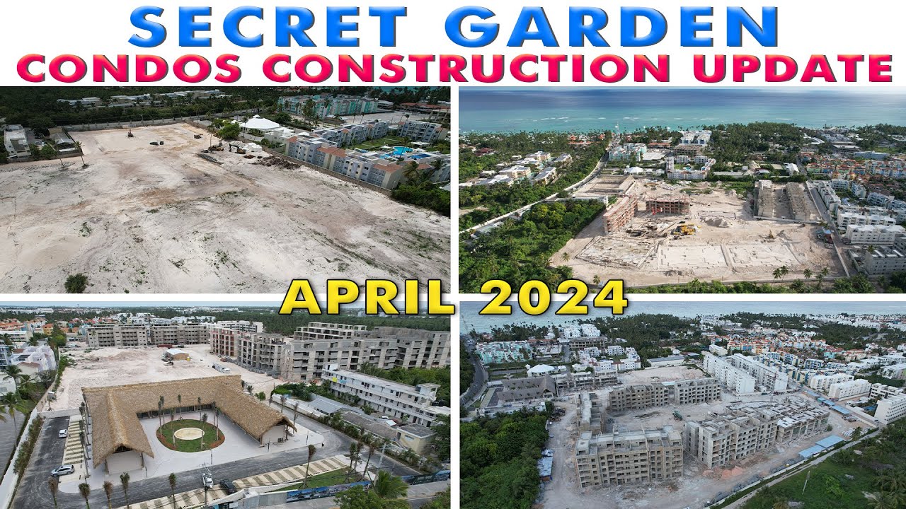 Secret Garden Condos April 2024 Construction Update 