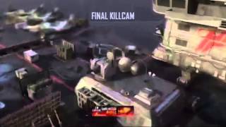 My first cross map killcam in black ops 2