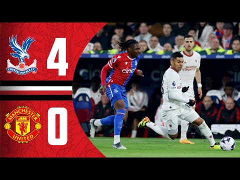🔴 LIVE : Crystal Palace vs Manchester United 