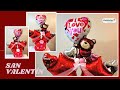 Bouquet de globos para San Valentin Oso Love – Valentine Balloon Bouquet