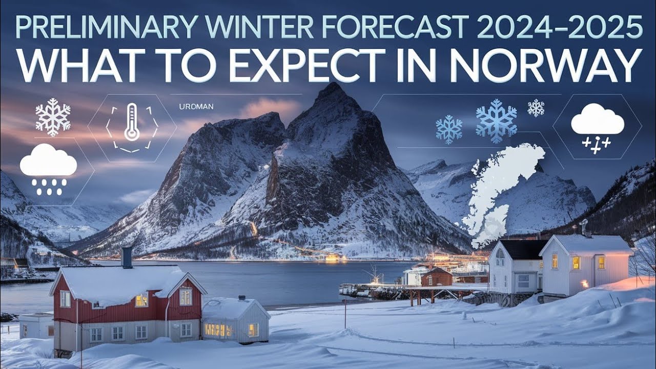 Preliminary Winter Forecast 2024-2025: What to Expect in Norway - YouTube