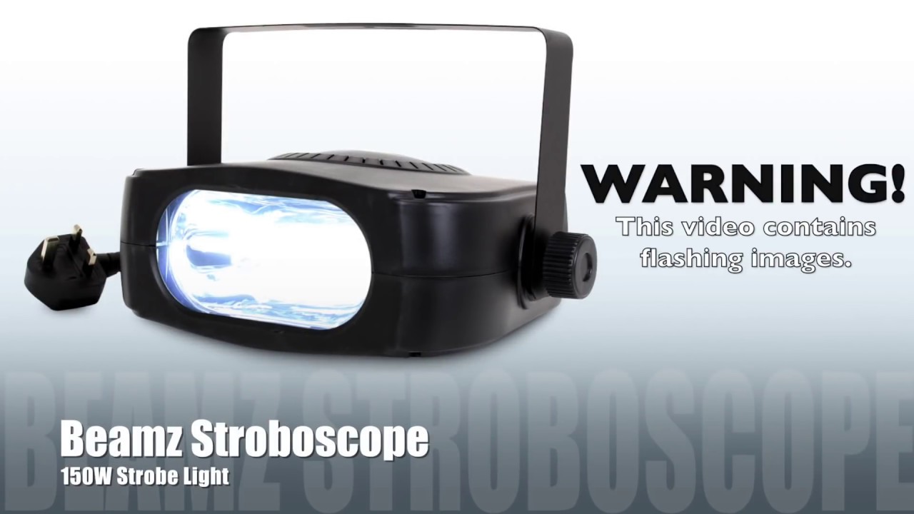 BeamZ Stroboscope Strobe Light Party Light YouTube