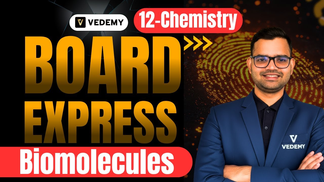Board Express l⚡ | L-4 Biomolecules l 🌟| 12th CBSE l📘 | Shivam Sir l 👨‍🏫 |