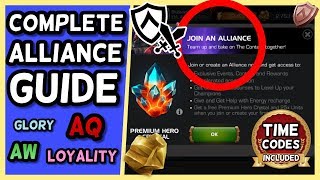 Complete Guide in What To Do In Alliances | Marvel Contest of Champions