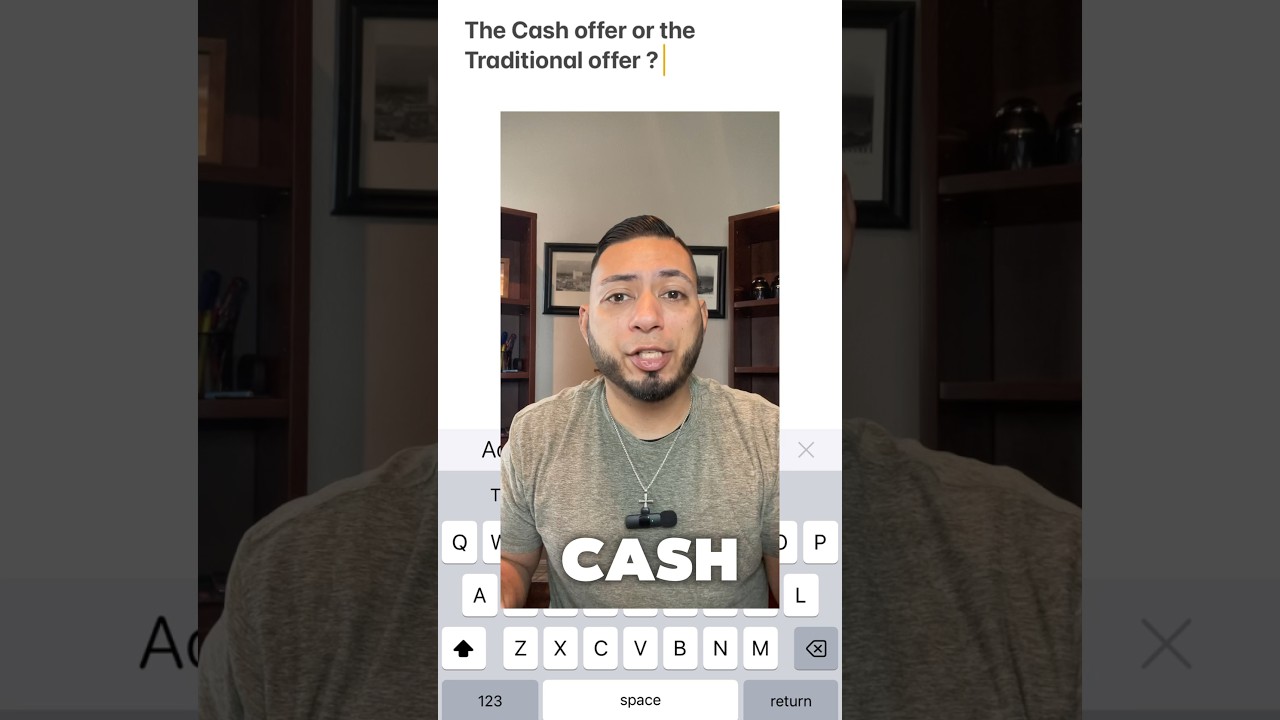 The cash offer or traditional? 