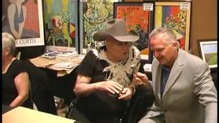 Real Hollywood Opening with Tony Curtis Interview