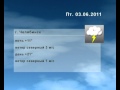Прогноз погоды на 3 июня 2011 Челябинск