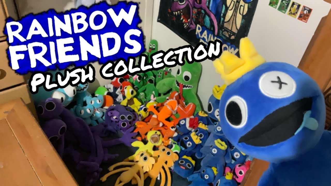 Rainbow friends plush collection ( I’m obsessed )