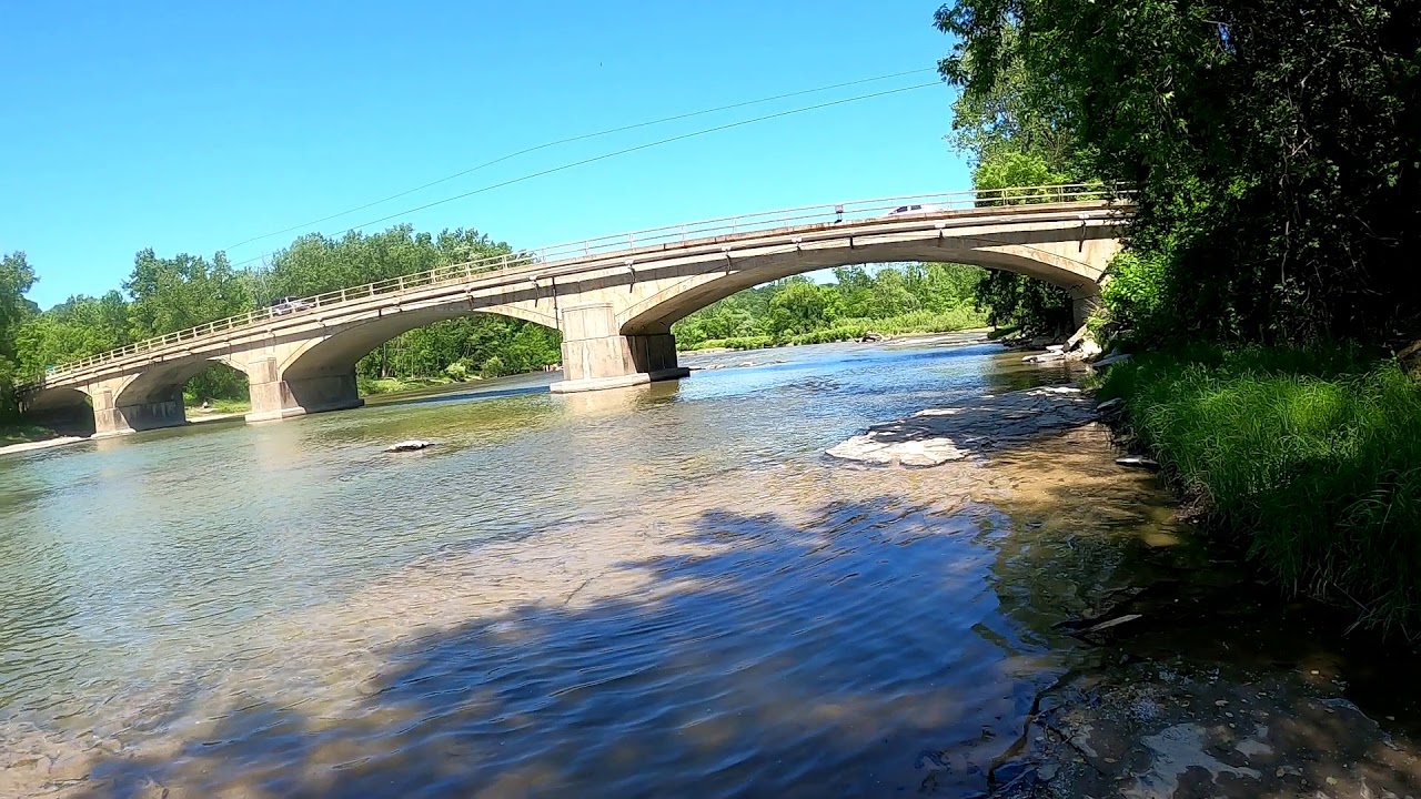 Genesee River at Portageville, NY YouTube