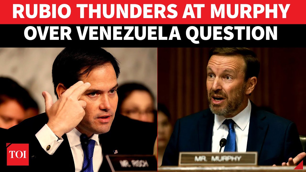 Rubio 'Schools' Murphy On Maduro Capture; 'What If Iranian Drones Point To U.S From Venezuela?'