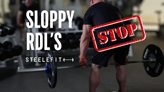 Sloppy RDLs Avoid These Mistakes! Stop Doing Stiff-Leg Deadlifts Like Everyone Else at Crunch Gym