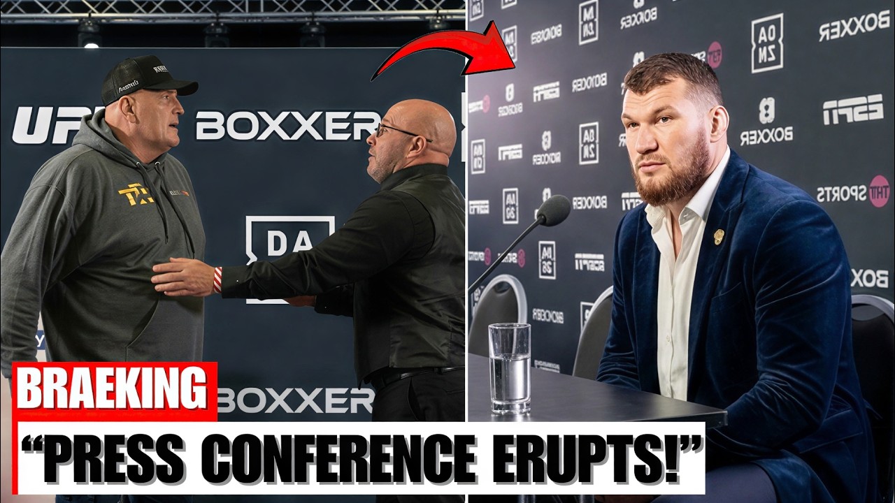 YOU DON’T BELONG HERE!” John Fury BLASTS Makhmudov at Tyson Fury Press Conference