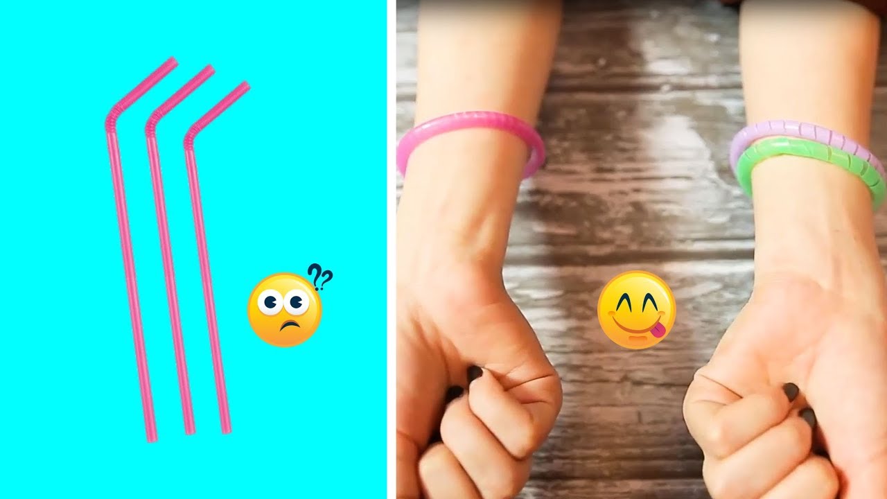 6 CREATIVE AND EASY TIPS ON RECYCLING PLASTIC STRAW YouTube