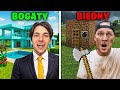 BIEDNY vs BOGATY DOM MINECRAFT!