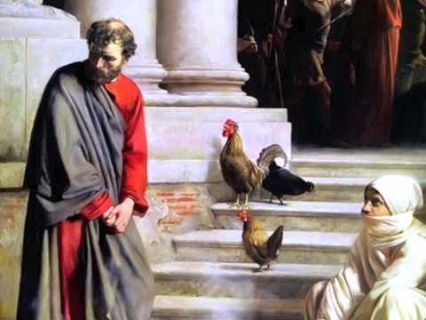 peter denial rooster crows before jesus times deny three apostle luke biography bible matthew story