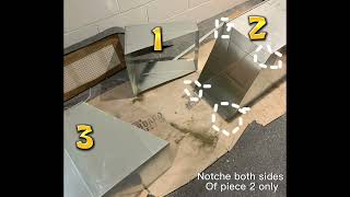 Making offsets and a brief insight on hooking up duct and wrapping duct!!! #trending #new