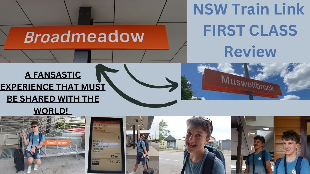NSWTrainlink Explorer First Class Review