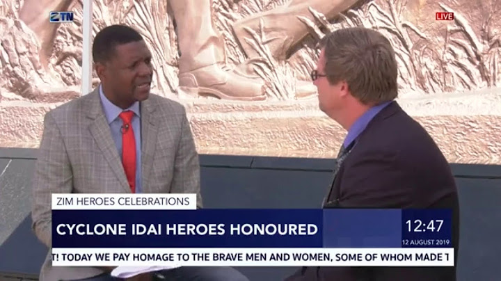 Zim Heroes Day Celebrations: After Idai