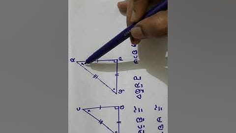 VIII Maths, Chapter 13: Congruence of triangles